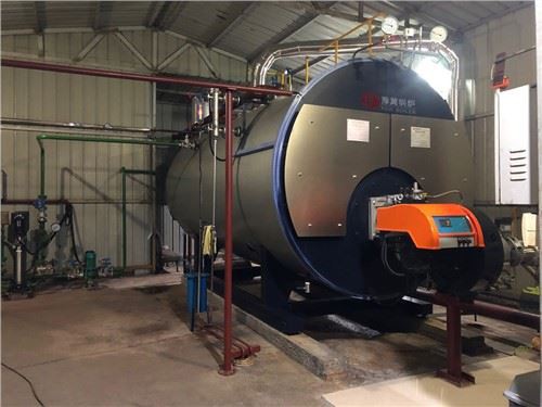 WNS Gaasi diisel vallandati 6000 kg Auru boiler Hiinas